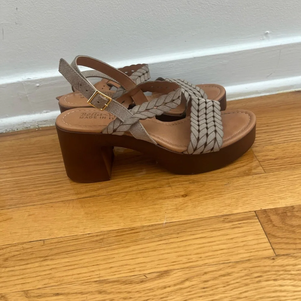 Bella Vita platform block heels 8 1/2 W - Picture 2 of 14